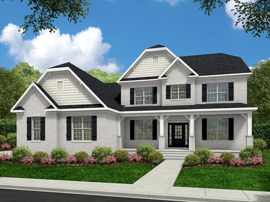 Roller Mill Home Floor Plan at Gentry Farm in King, NC